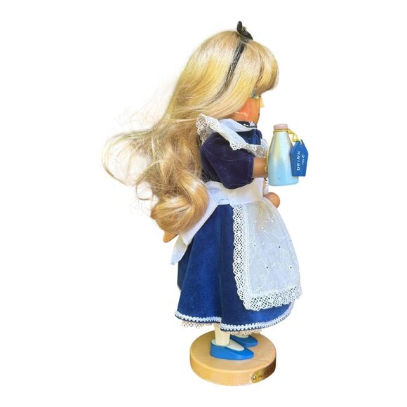 Alice In Wonderland Wooden Nutcracker Doll 16" Steinbach Germany LE #320 S1846 - Picture 2 of 10